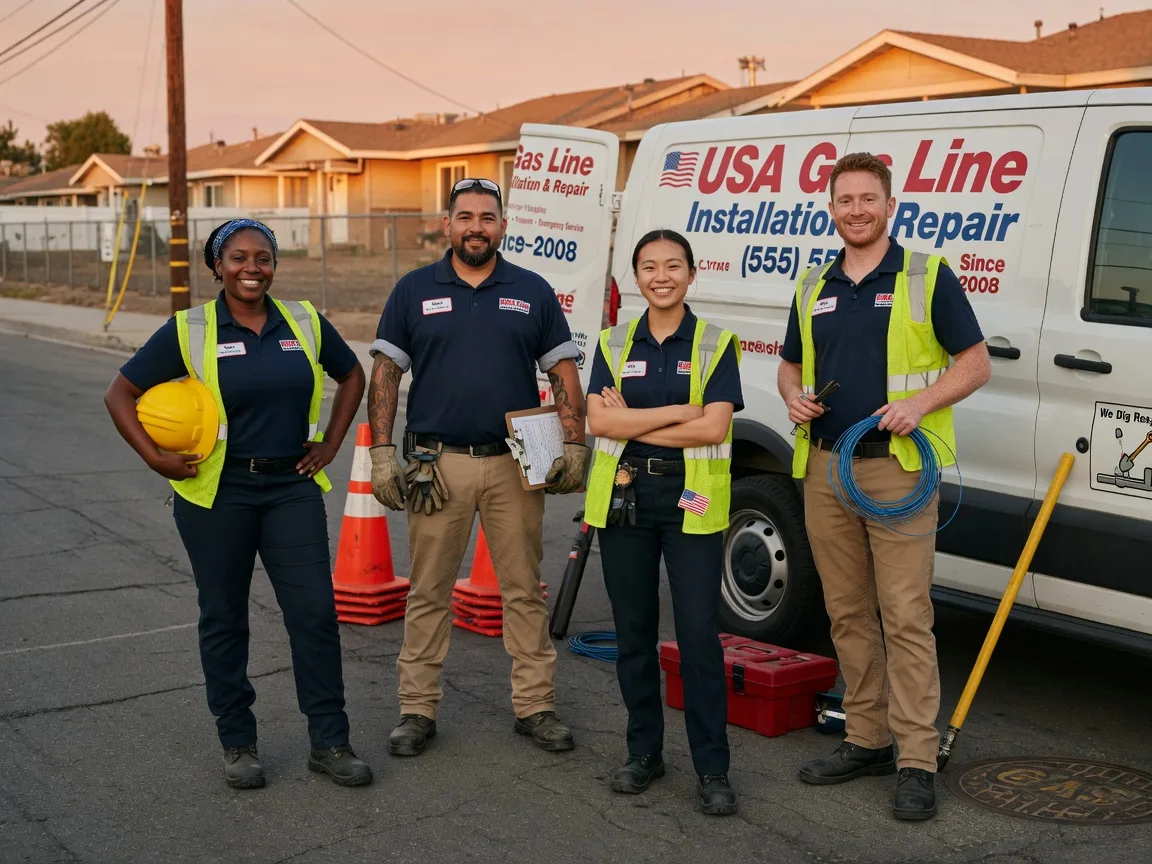 Gas Line Installation company in Oxford, PA